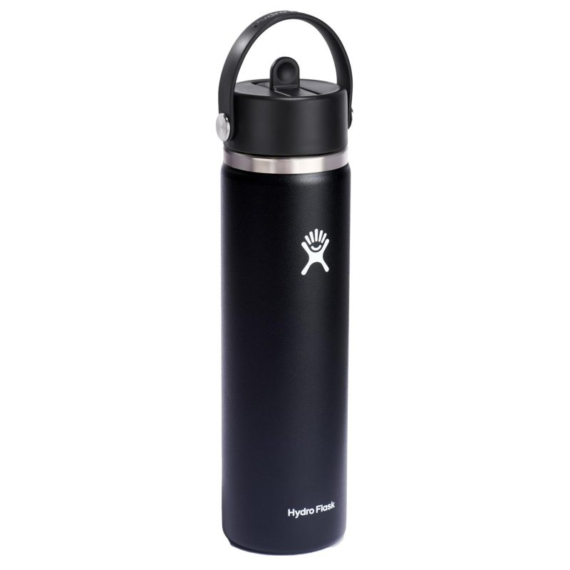 Hydro Flask® Wide Mouth 24oz Bottle with Flex Straw Cap-4