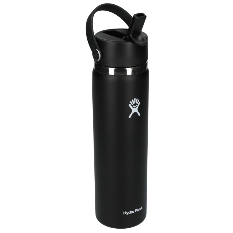 Hydro Flask® Wide Mouth 24oz Bottle with Flex Straw Cap-6