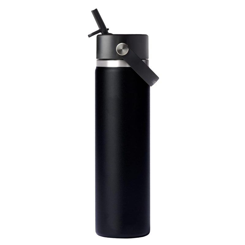 Hydro Flask® Wide Mouth 24oz Bottle with Flex Straw Cap-8