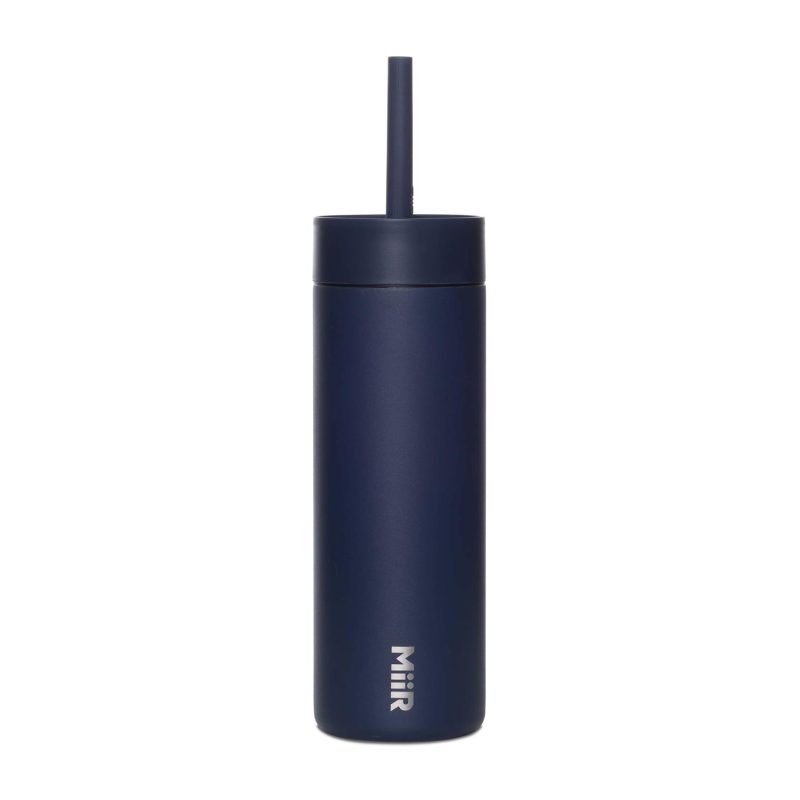 MiiR® Sipper Straw Bottle - 16 Oz. - Tidal Blue-5