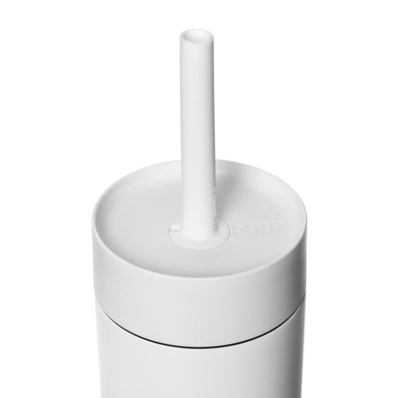 MiiR® Sipper Straw Bottle - 16 Oz. - White Powder-4