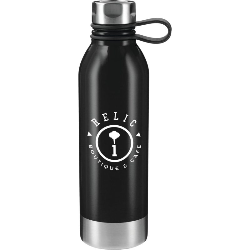 Perth Single-Walled Stainless Steel 25oz Sports Water Bottle-3
