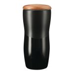 Reno Double Wall Ceramic Tumbler w/Wood Lid 10oz-2