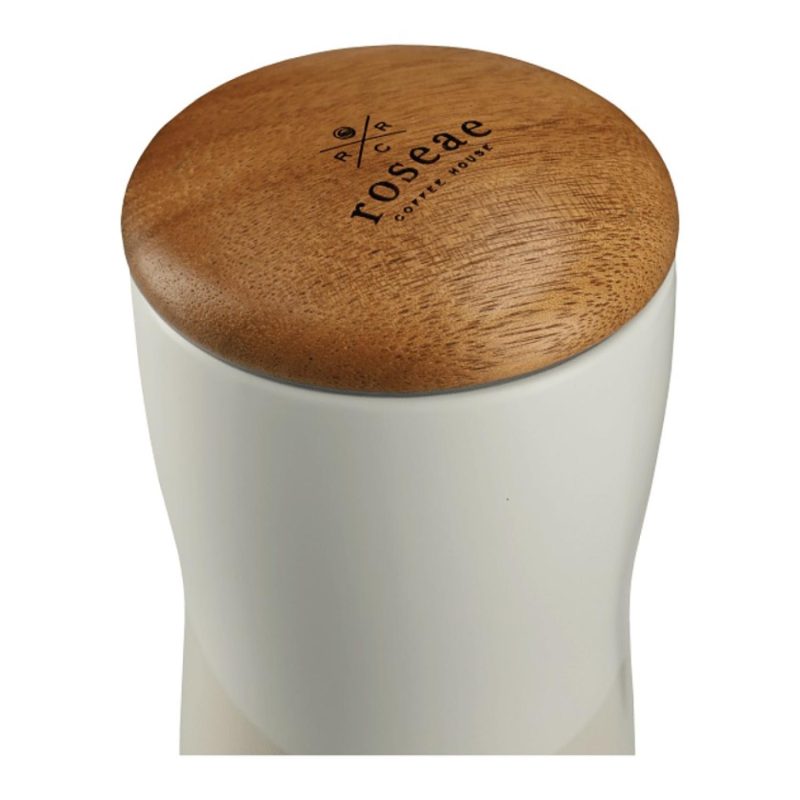 Reno Double Wall Ceramic Tumbler w/Wood Lid 10oz-4
