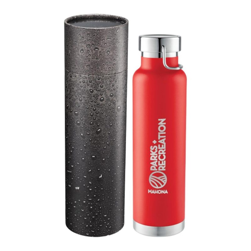 Thor Copper Vac Bottle 22oz With Cylindrical Box-8