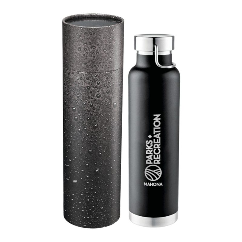 Thor Copper Vac Bottle 22oz With Cylindrical Box-1