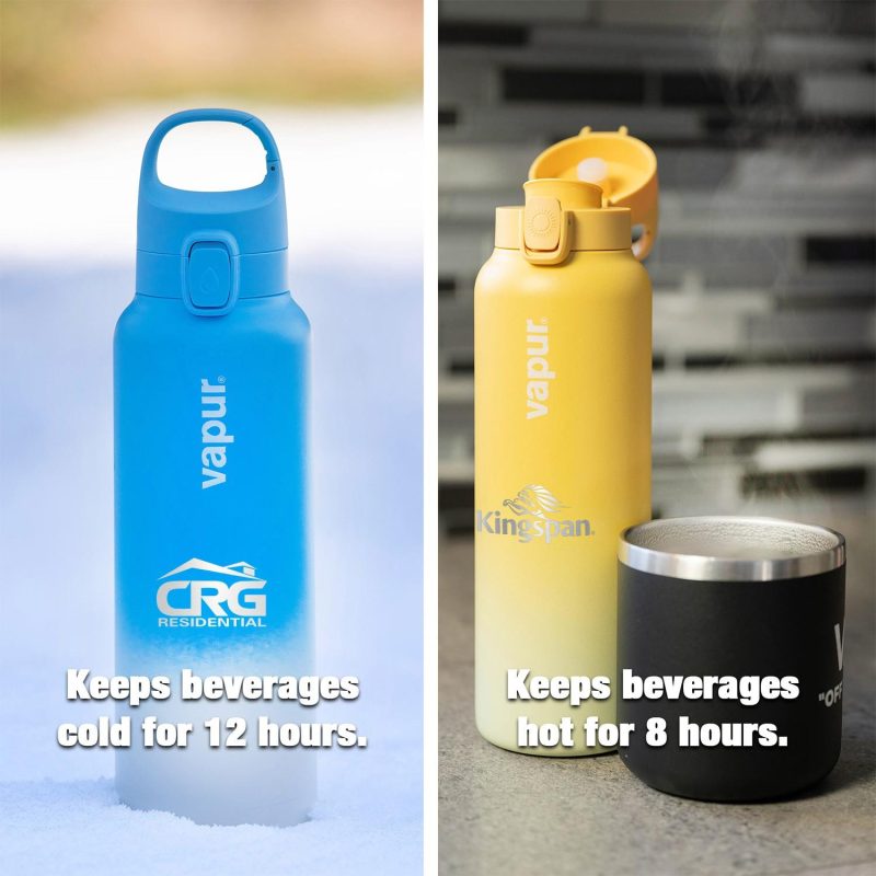 Vapur® Chill 20oz Insulated Water Bottle Dusk Purple-6