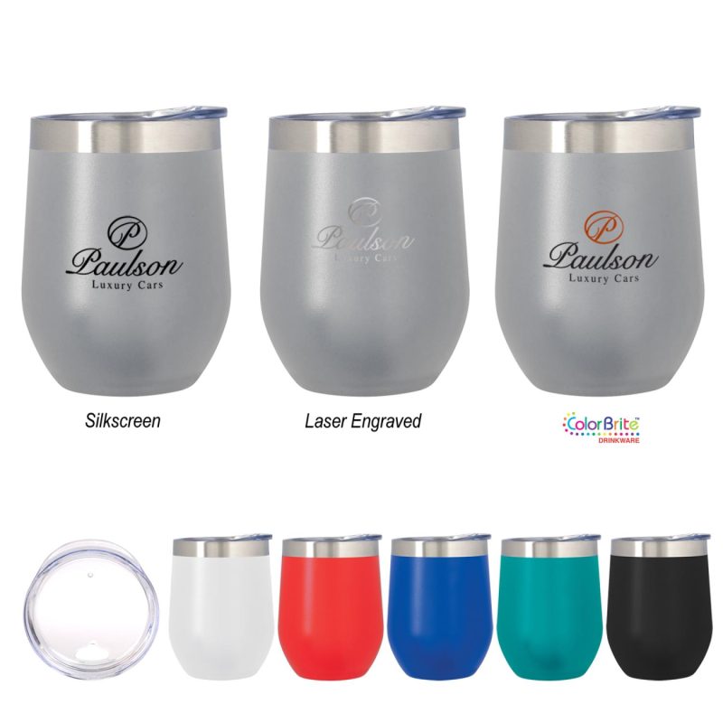 12 Oz. Vinay Stemless Wine Tumbler-1