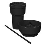1L Recycled PP Stadium Tumbler with Snack Bowl-6