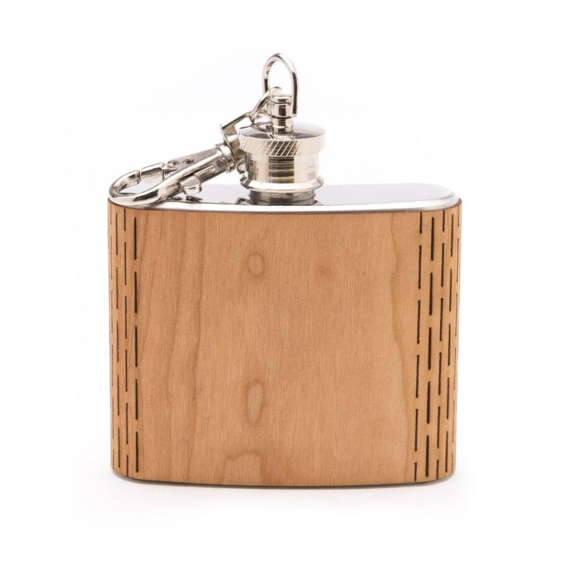 2 Oz. WUDN Keychain Flask (EASTFORK)-3