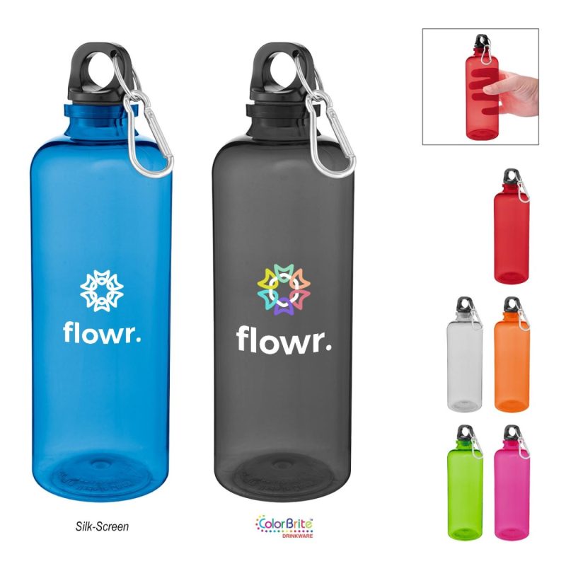 20 Oz. Ormond Rpet Bottle With Carabiner Lid-1