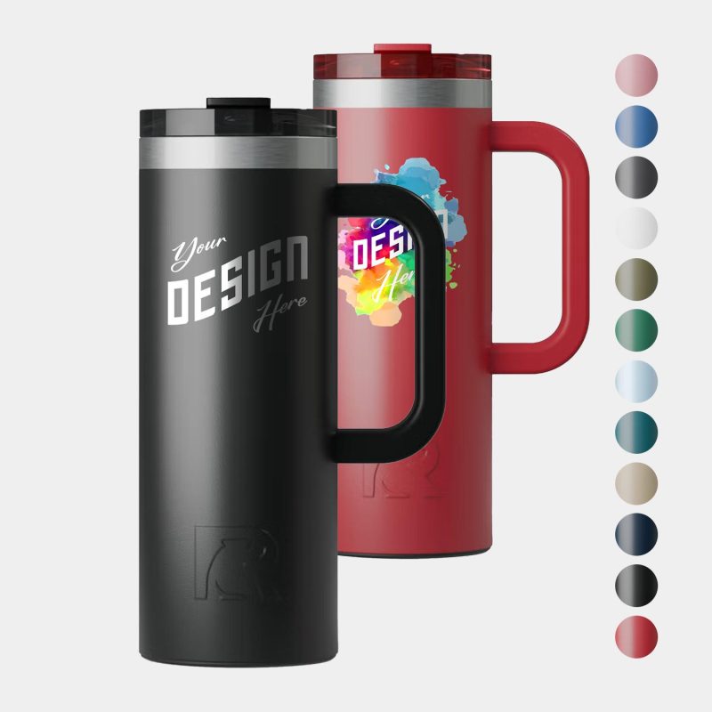 20 Oz RTIC® Stainless Steel 24-Hour Ice Retention Travel Mug-1