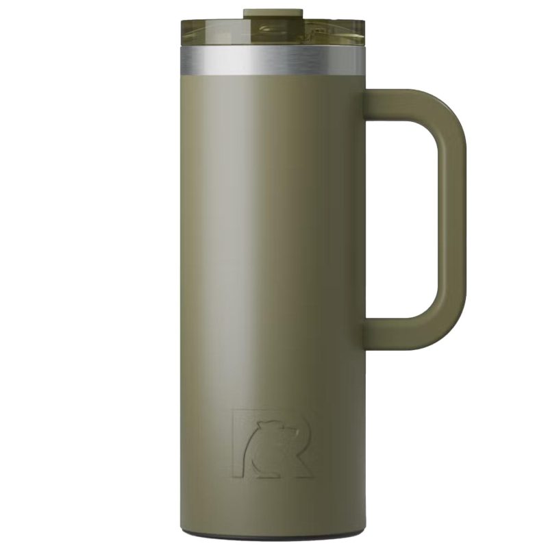 20 Oz RTIC® Stainless Steel 24-Hour Ice Retention Travel Mug-8