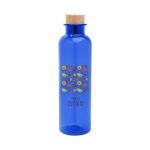 22 Oz. Maddie Rpet Bottle With Cork Lid-6