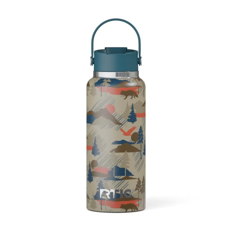 32 oz RTIC® Wild Flavored Stainless Steel Ceramic Lined Outback Water Bottle-7