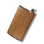 4 Oz. Wooden Cigar Flask (CRATER)-4