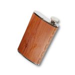 4 Oz. Wooden Cigar Flask (CRATER)-7