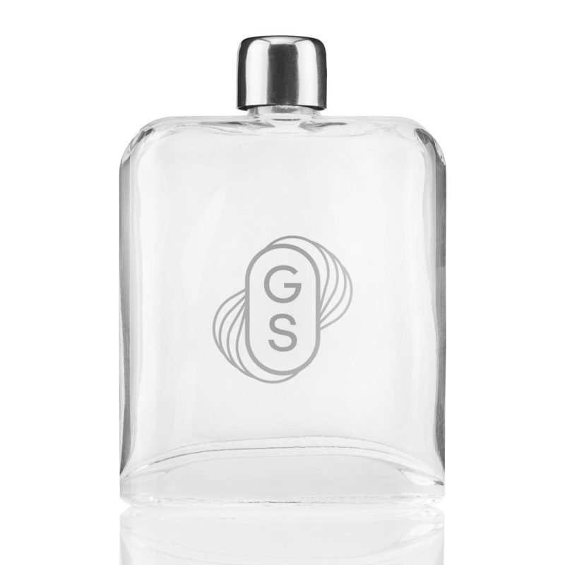 6 oz Hipster Glass Flask-4