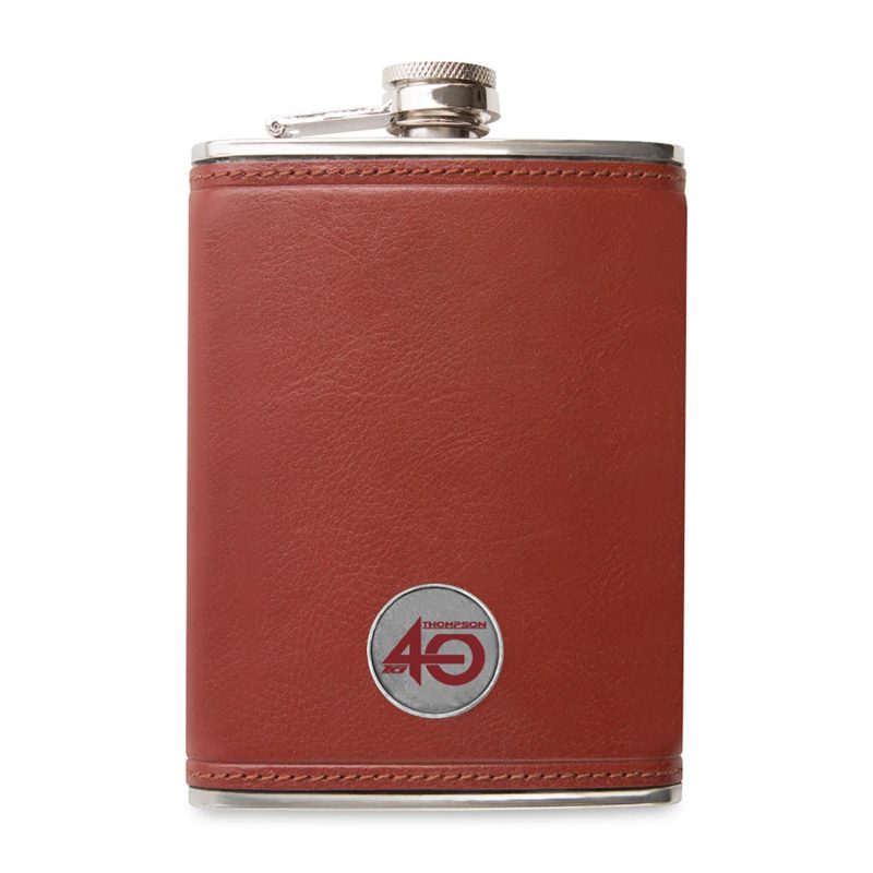 Ahead-Leather-Flask-Brown-102577-211 Ahead Leather Flask - Brown-1