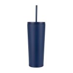 Bayard 24 oz. Double Wall Steel/PP Liner Straw Tumbler-9