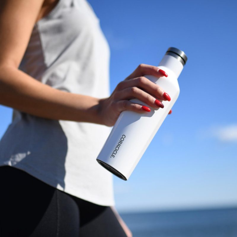 CORKCICLE® Canteen - 16 Oz. - Gloss White-6