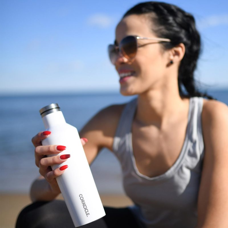 CORKCICLE® Canteen - 16 Oz. - Gloss White-7