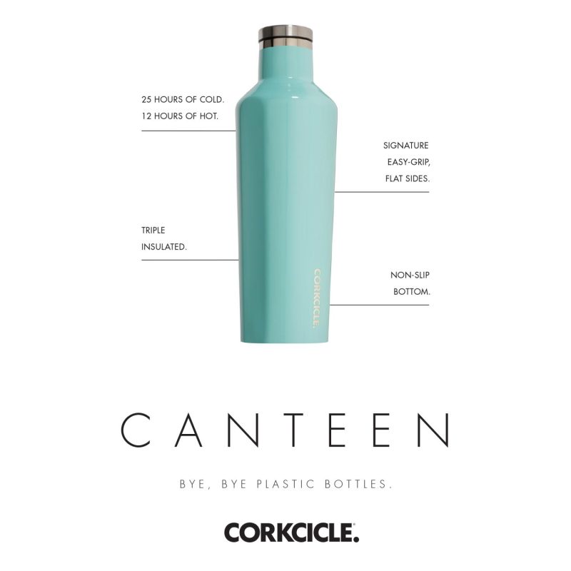 CORKCICLE® Canteen - 16 Oz. - Matte Black-6
