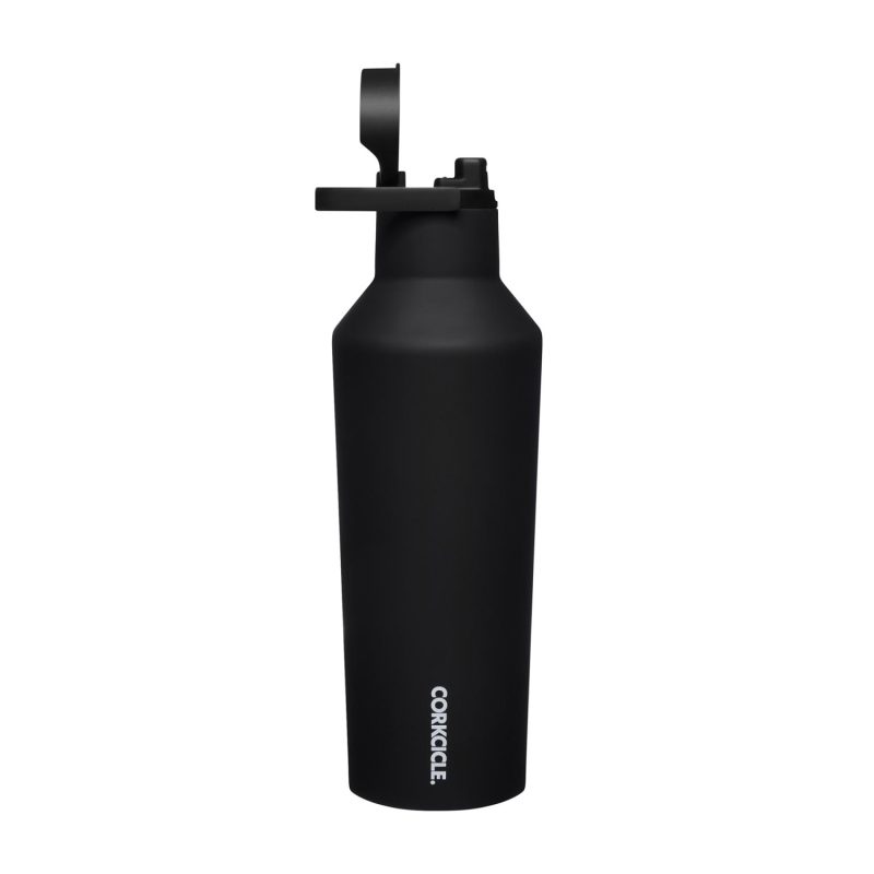 CORKCICLE® Sport Canteen Soft Touch 32 oz - Matte Black-6