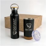 Cork And Bamboo Drinkware Set-2