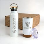 Cork And Bamboo Drinkware Set-1