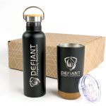 Cork And Bamboo Drinkware Set-6