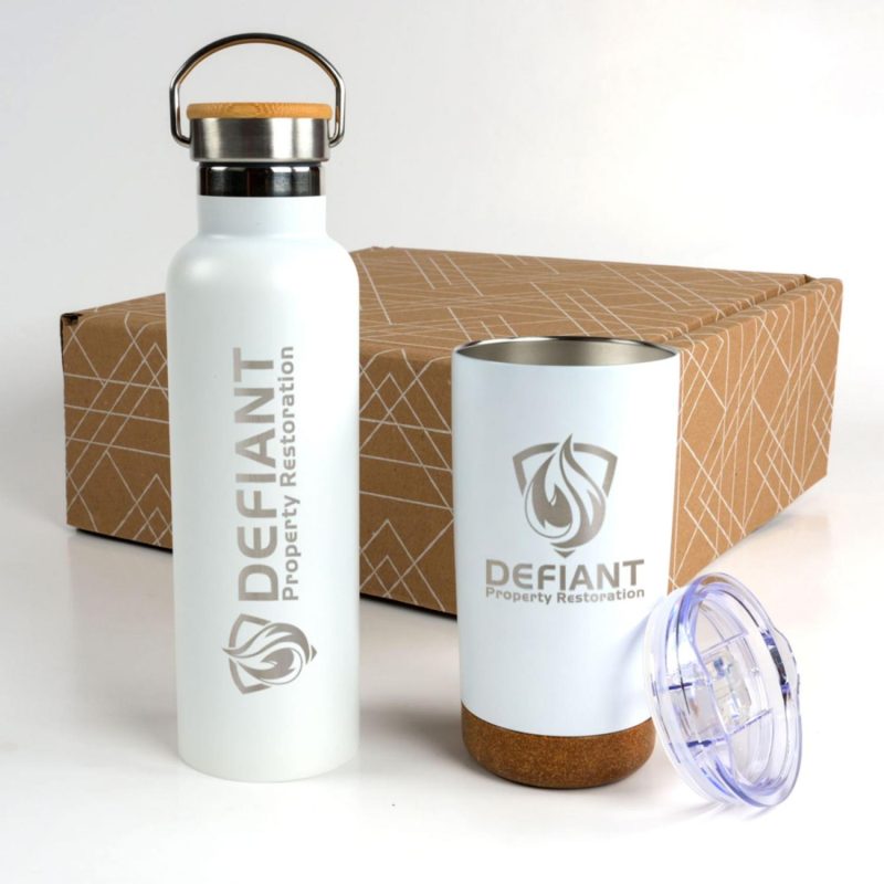Cork And Bamboo Drinkware Set-7