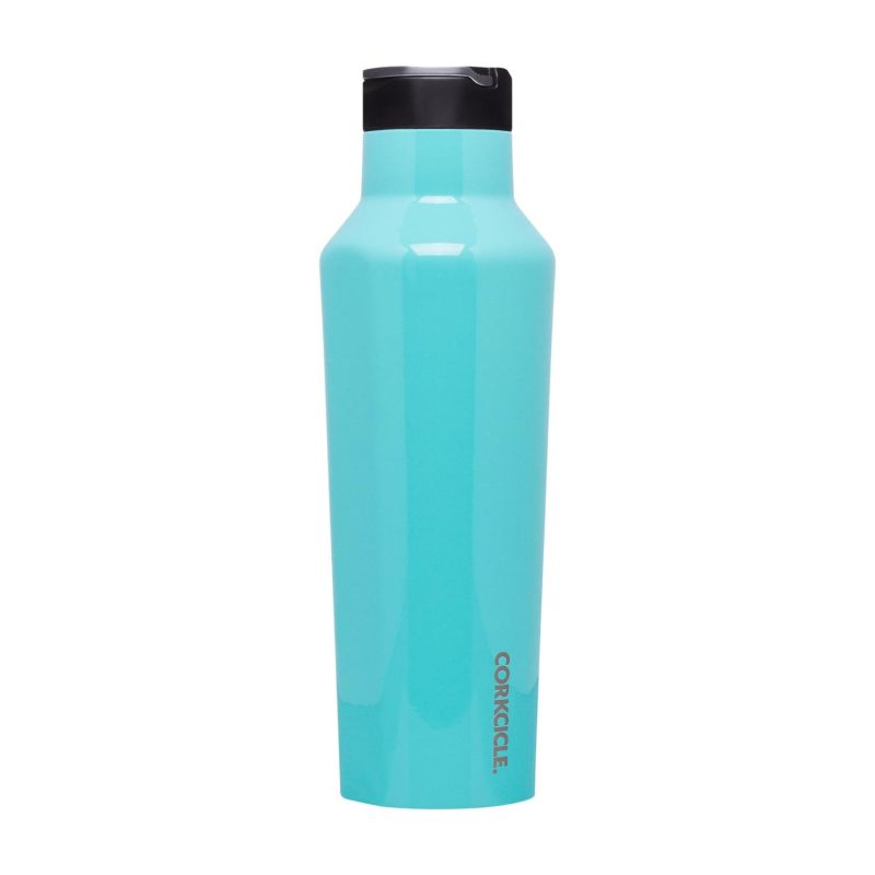 Corkcicle®-20-Oz-Sport-Canteen-Gloss-Turquoise-2020GT Corkcicle® 20 Oz. Sport Canteen - Gloss Turquoise-1