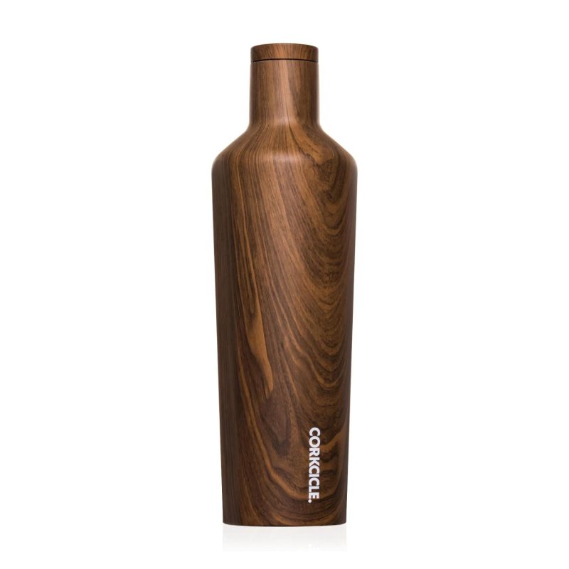 Corkcicle® 25 Oz. Classic Canteen - Walnut Wood-1