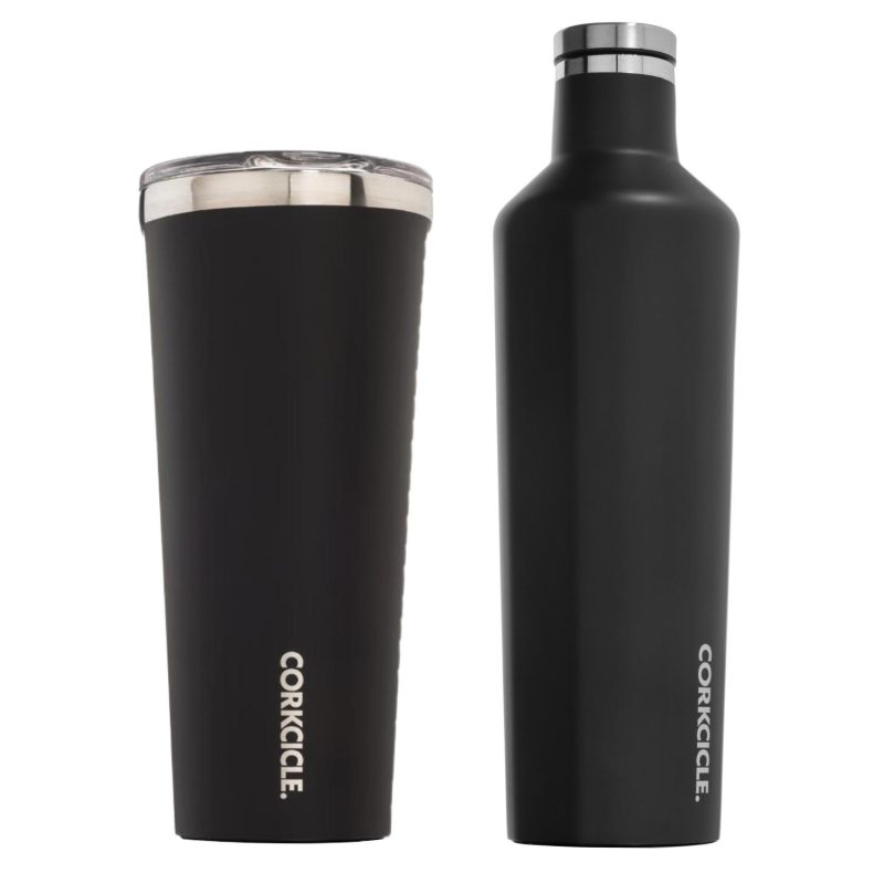 Corkcicle® All Day Hydration - Matte Black-1
