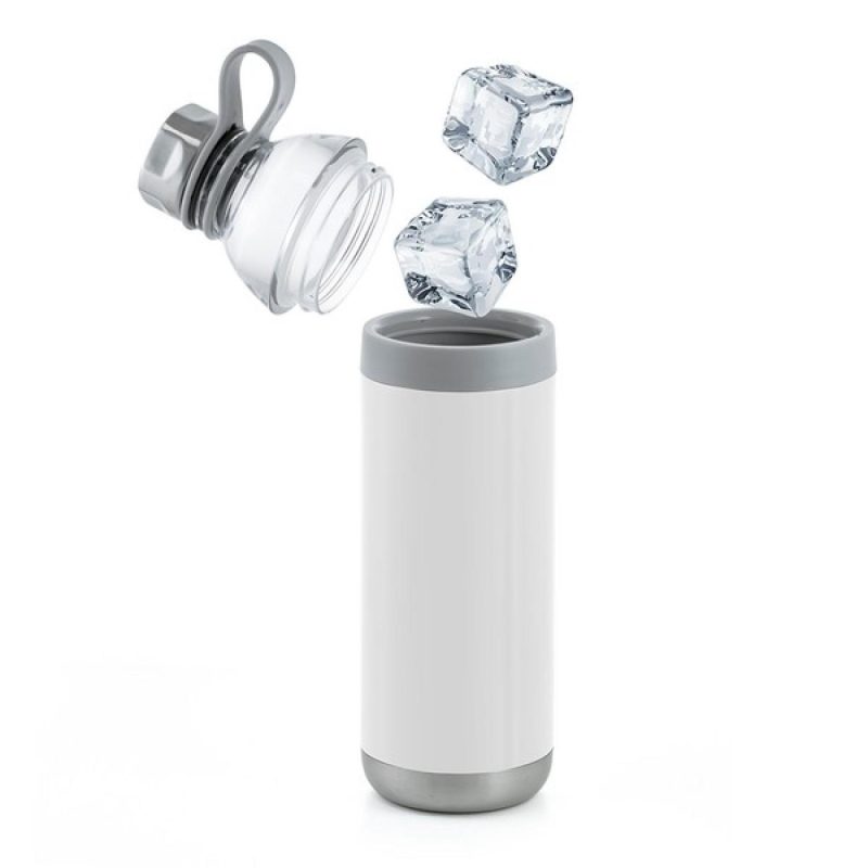 Dual Opening Stainless Steel Water Bottle - 20 Oz.-2