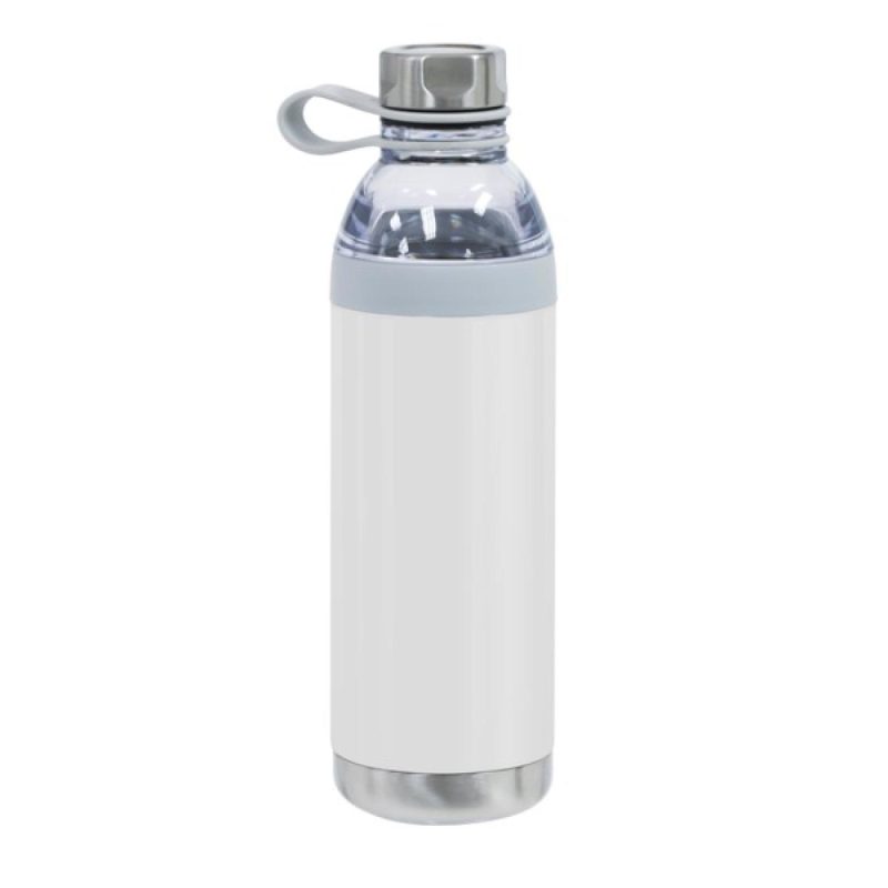 Dual Opening Stainless Steel Water Bottle - 20 Oz.-3