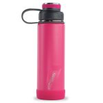 EcoVessel Boulder 20 Oz Trimax® Ss Water Bottle - Wild Magenta-1