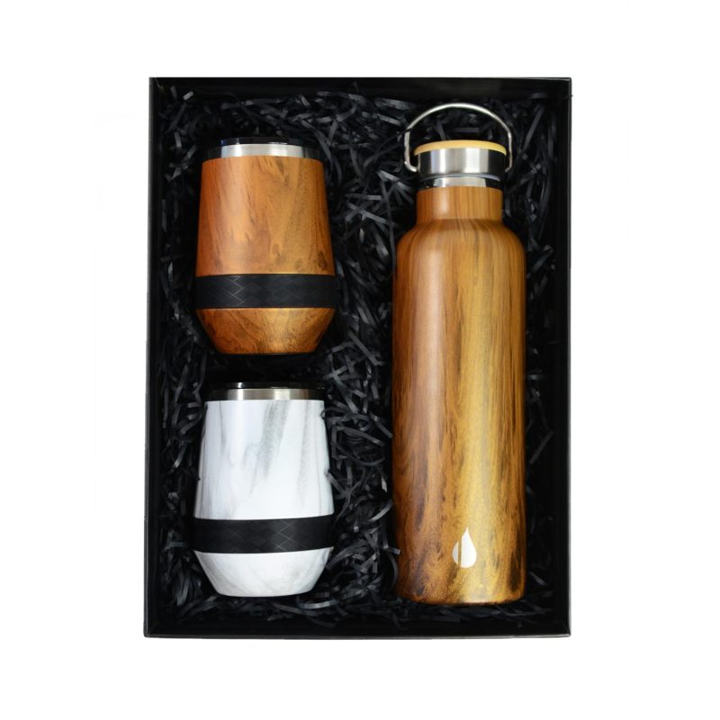 Elemental® Wine Gift Set - Stainless Steel - Vacuum Insulated - BPA Free - Lead Free-3