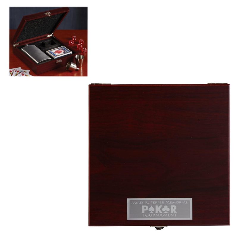 Flask and Gambling Gift Box-3