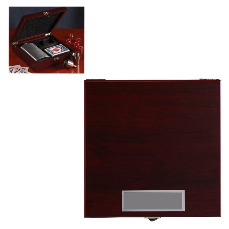 Flask and Gambling Gift Box-4