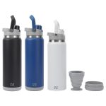 NAYAD® Crusade 28 oz Stainless Steel Double-Wall Bottle with Hidden Cup-2
