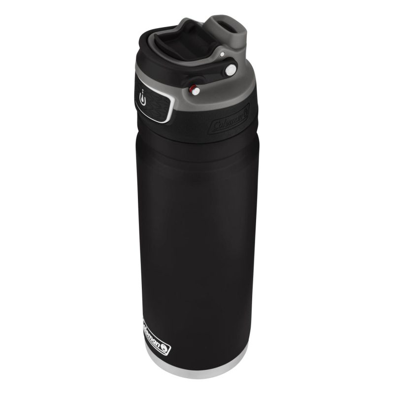 Newell Brands Distribution LLC Coleman Freeflow Ss 24 Oz/700Ml Bottle - Black-1