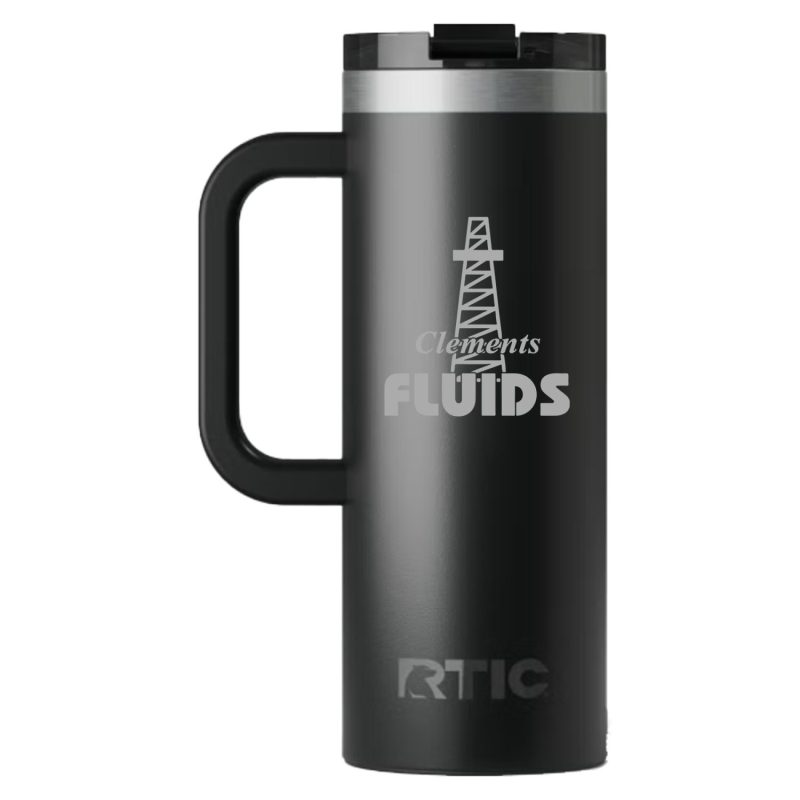 RTIC 20oz Ringed Stainless Steel Ceramic Lined Travel Mug-3