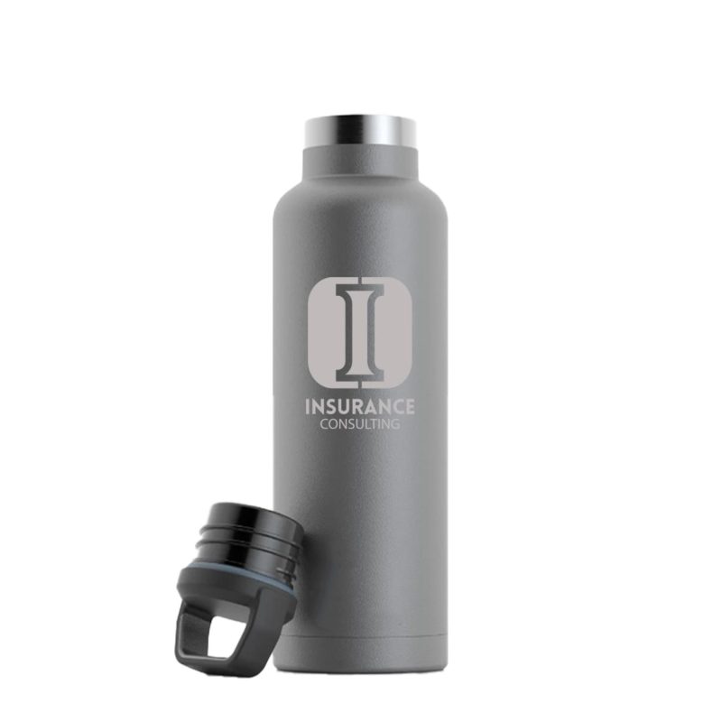 RTIC 20oz Ringed Stainless Steel Water Bottle-3