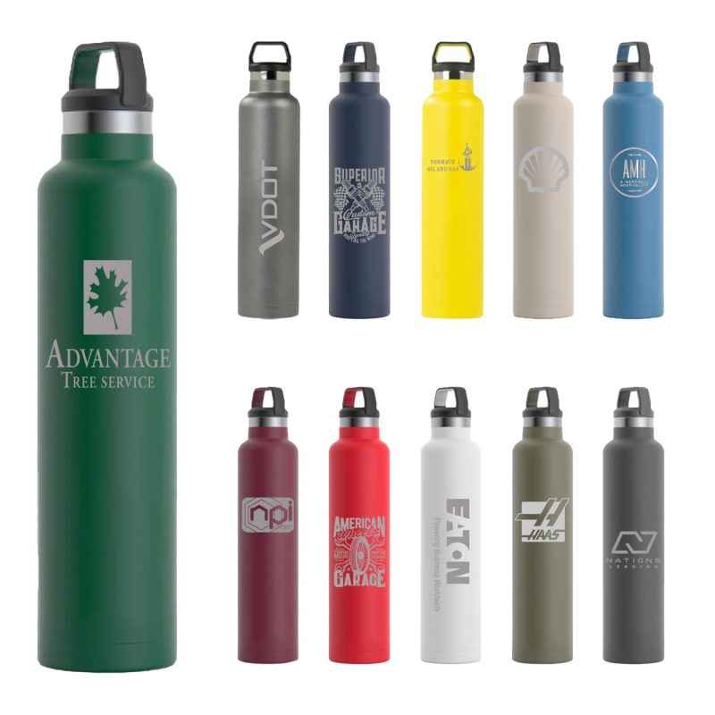 RTIC 26oz Ringed Stainless Steel Water Bottles-1