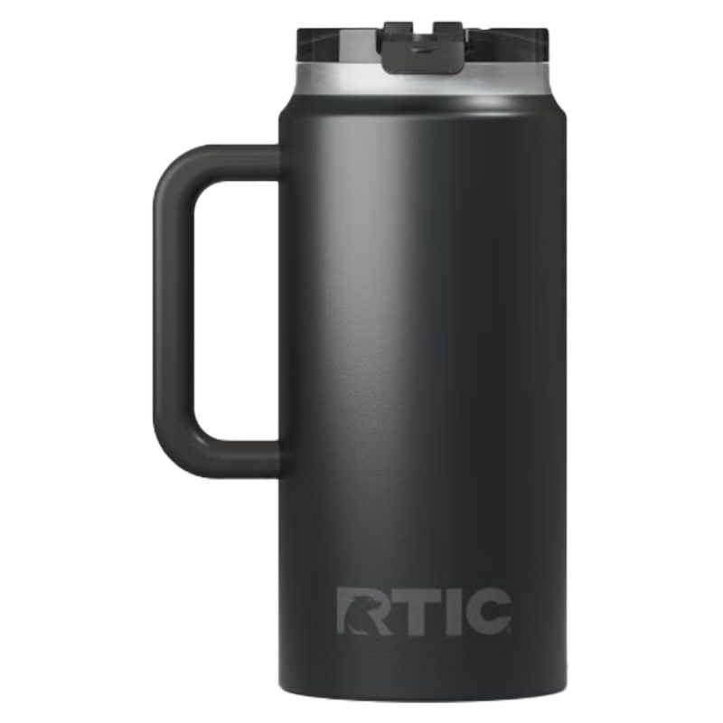 RTIC 64oz Ringed Stainless Steel Ceramic Lined Travel Mug-4