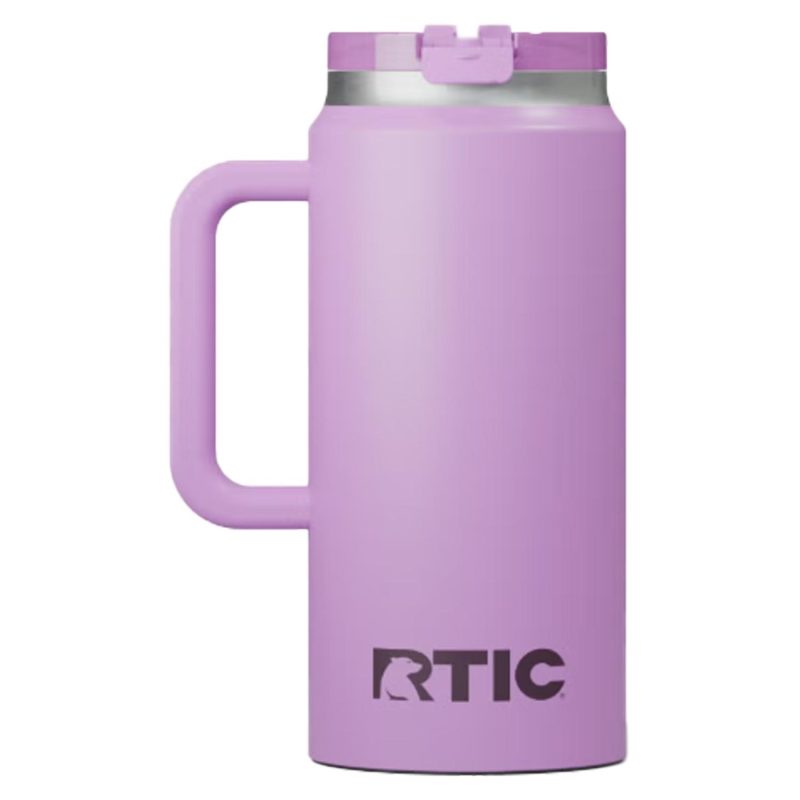 RTIC 64oz Ringed Stainless Steel Ceramic Lined Travel Mug-7