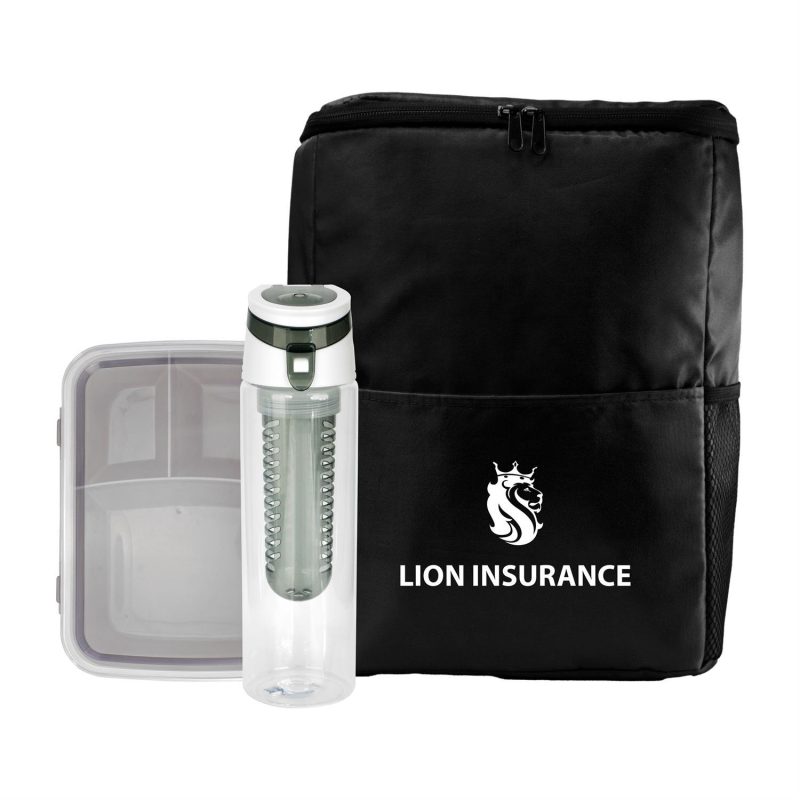 Sporty RPET Lunch To Go & Drink Set-3