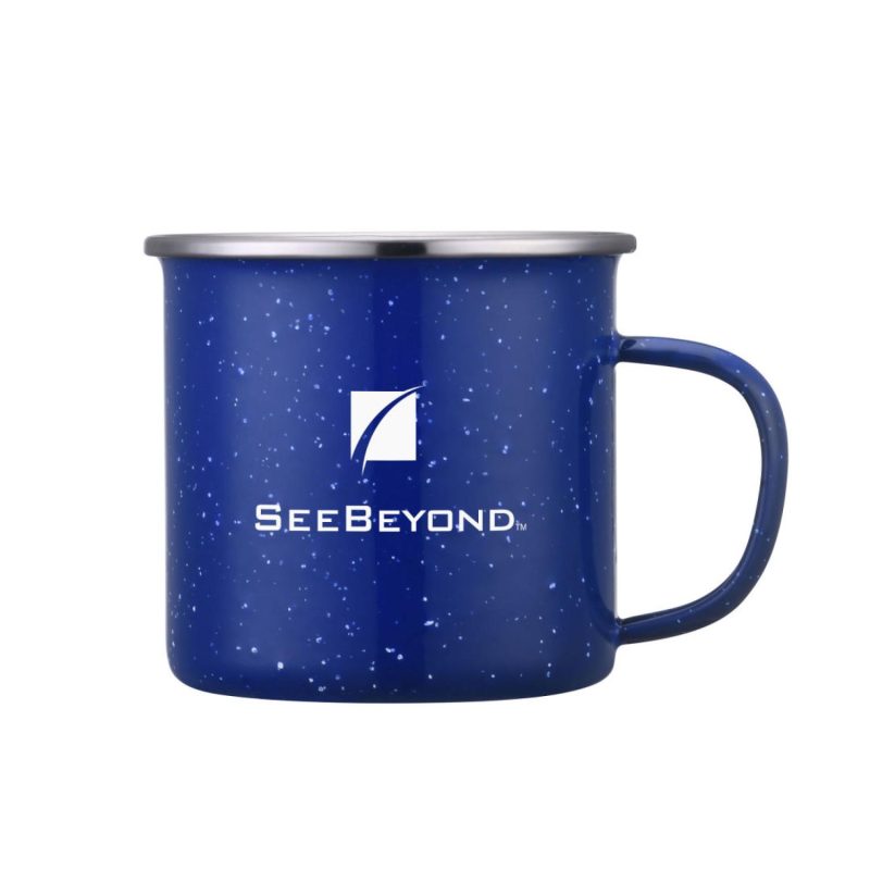 Wren Enamel Mug w/SS Rim - 16oz-3